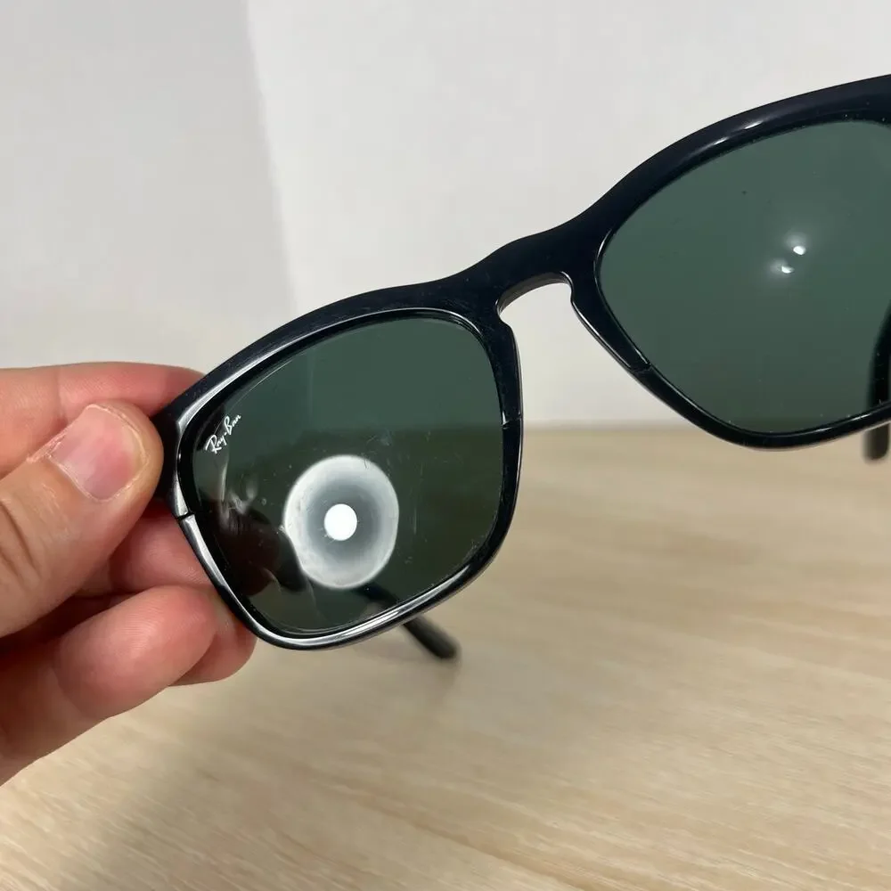 Ray-Ban RB4487-F Steve 6629/71 Sunglasses Polished Black 54-18-145 Italy